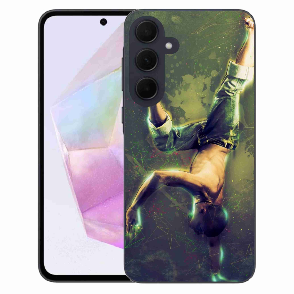 Gél borítás mmCase Samsung Galaxy A35 5G - breakdance