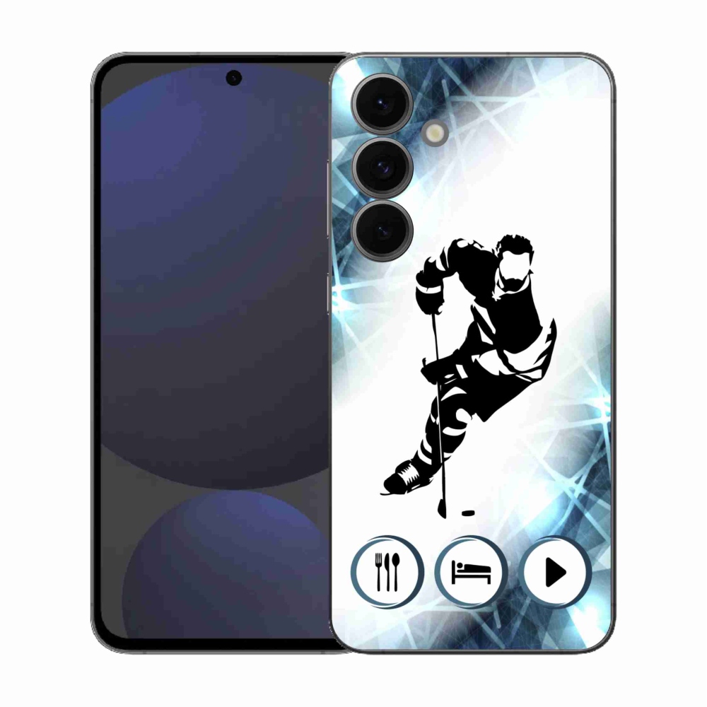Zselés borítás mmCase Samsung Galaxy S25 FE - jégkorong 1