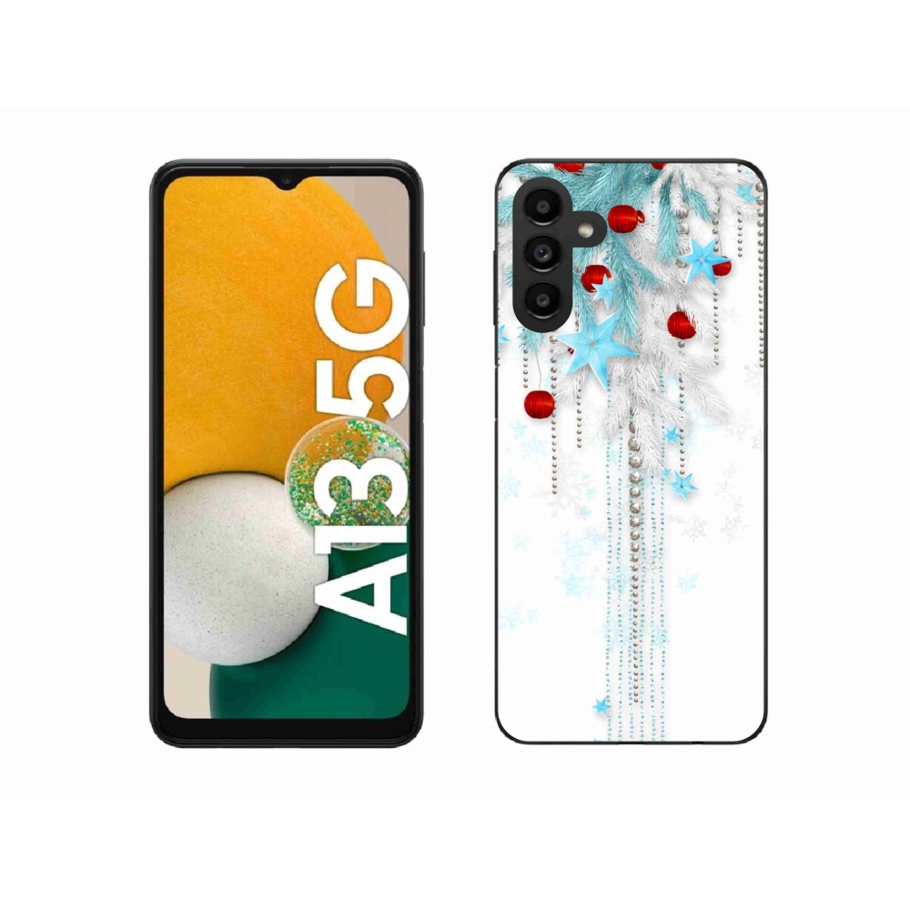 Gél borítás mmCase Samsung Galaxy A13 5G - karácsonyi dekorációk