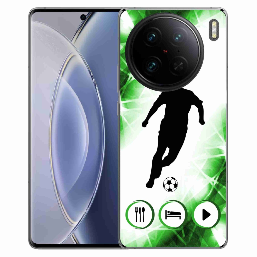 Gél borítás mmCase a Vivo X90 Pro-n - focista