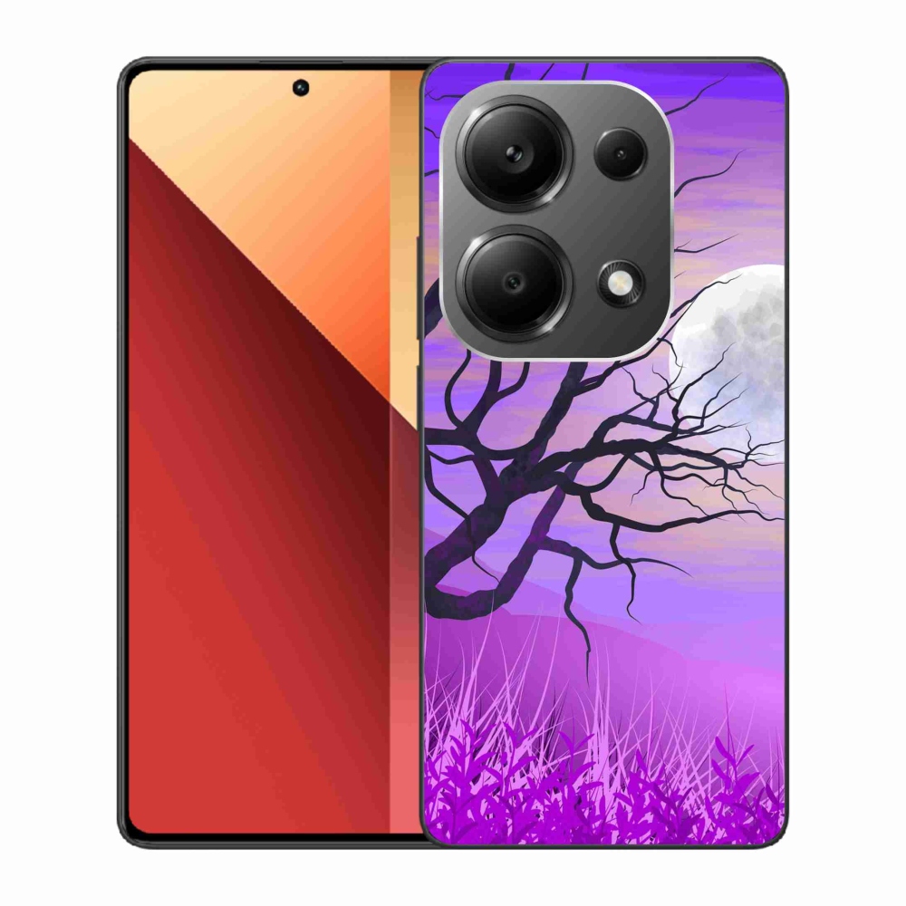 Gél tok mmCase a Xiaomi Redmi Note 13 Pro 4G/Poco M6 Pro számára - rajzfilmes kidőlt fa