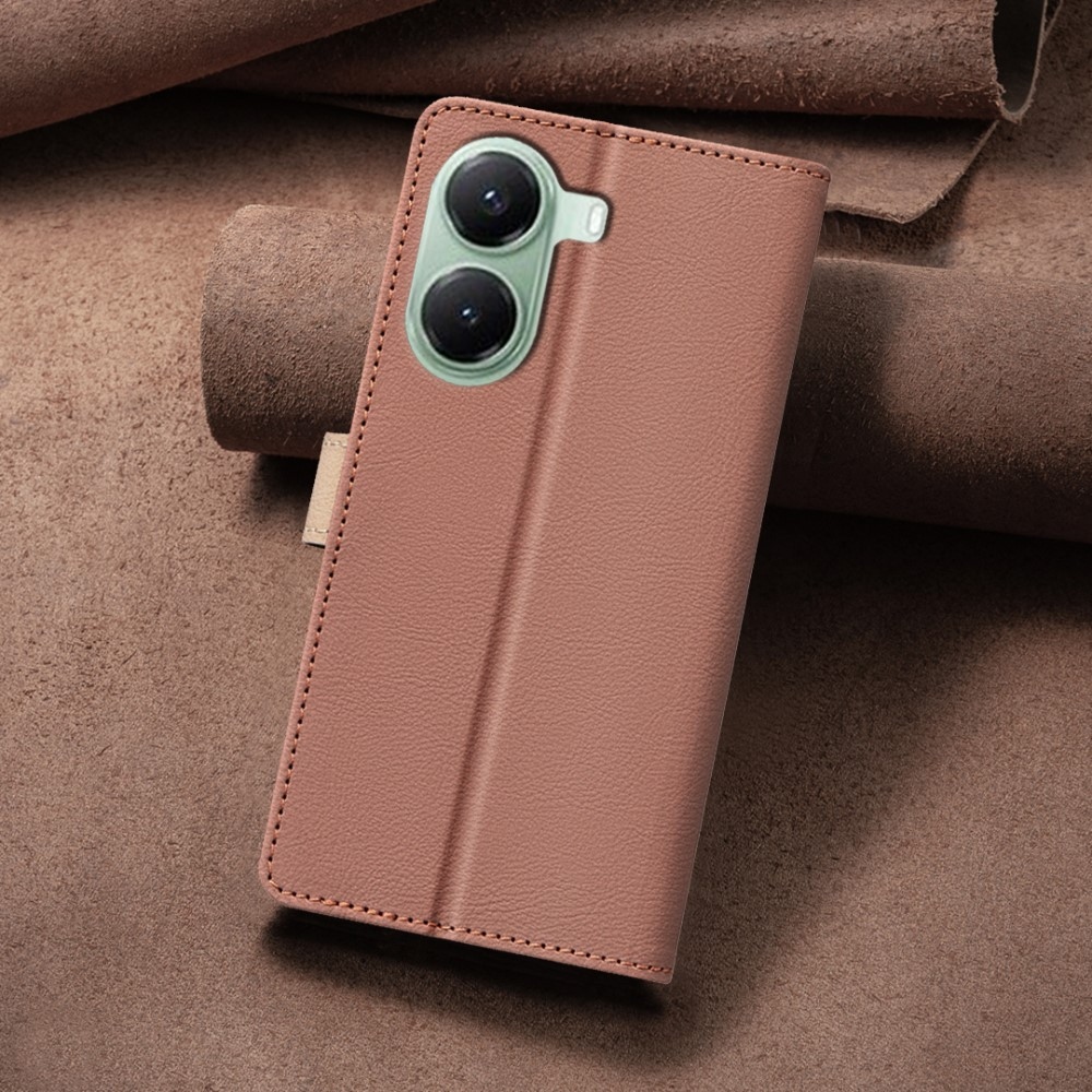 BNF DUO könyvtáska Xiaomi Poco X7 Pro 5G - barna