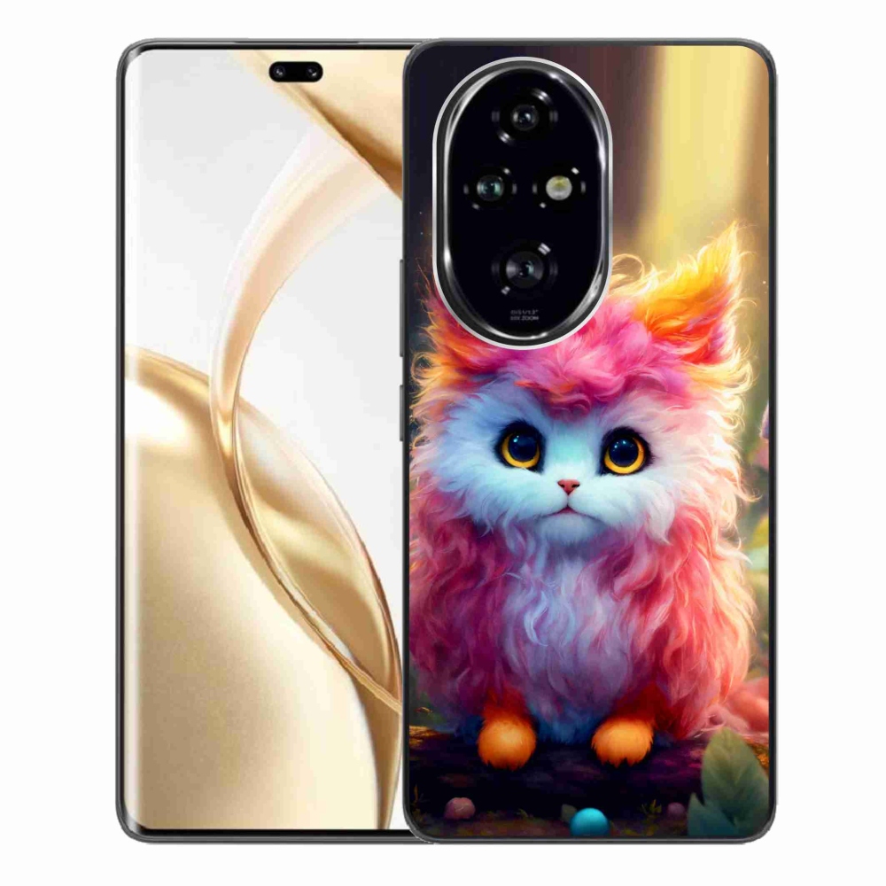 Gél borító mmCase a Honor 200 Pro 5G számára - aranyos cica 5