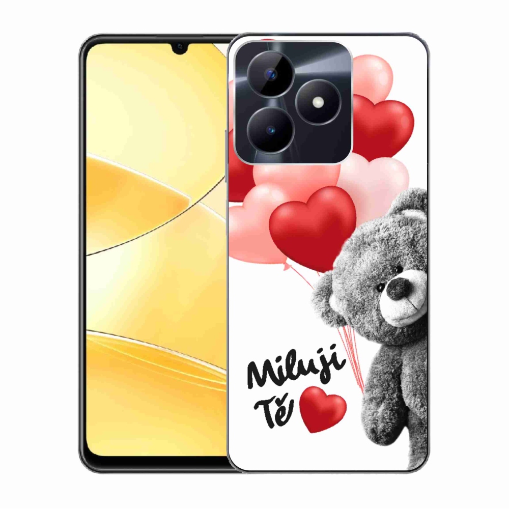 Gél borító mmCase a Realme C51/C53 készülékhez - Szeretlek