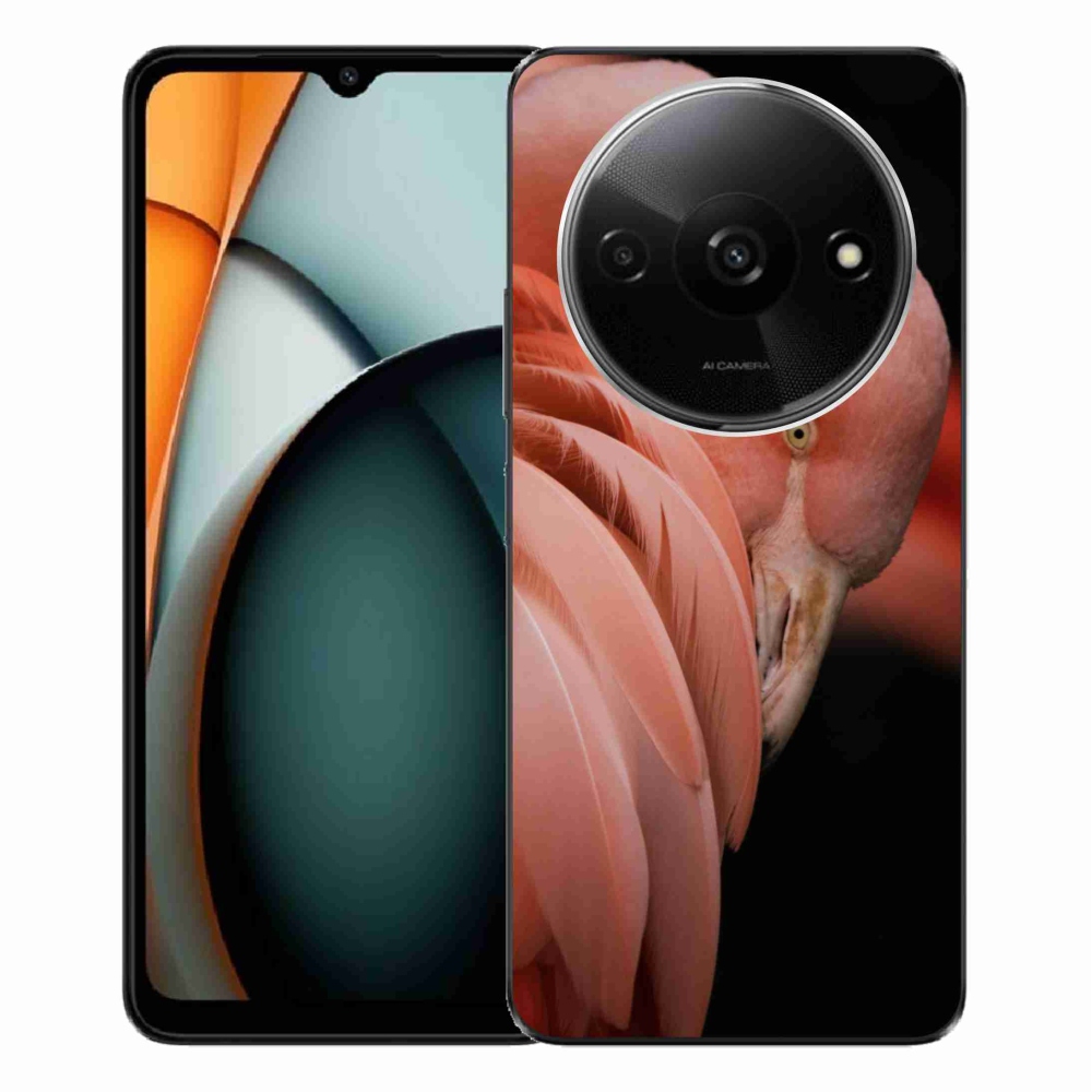 Gél borítás mmCase a Xiaomi Redmi A3-hoz - flamingó 3