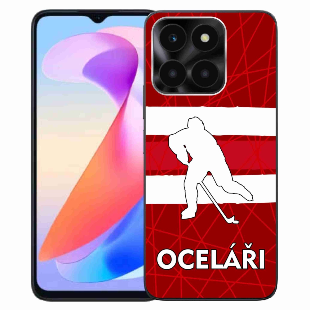 Zselés borítás mmCase a Honor X6a számára - Acélszínűek