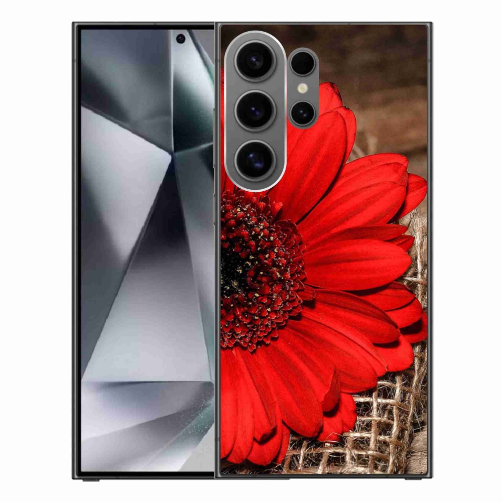 Gél borítás mmCase Samsung Galaxy S24 Ultra készülékhez - gerbera