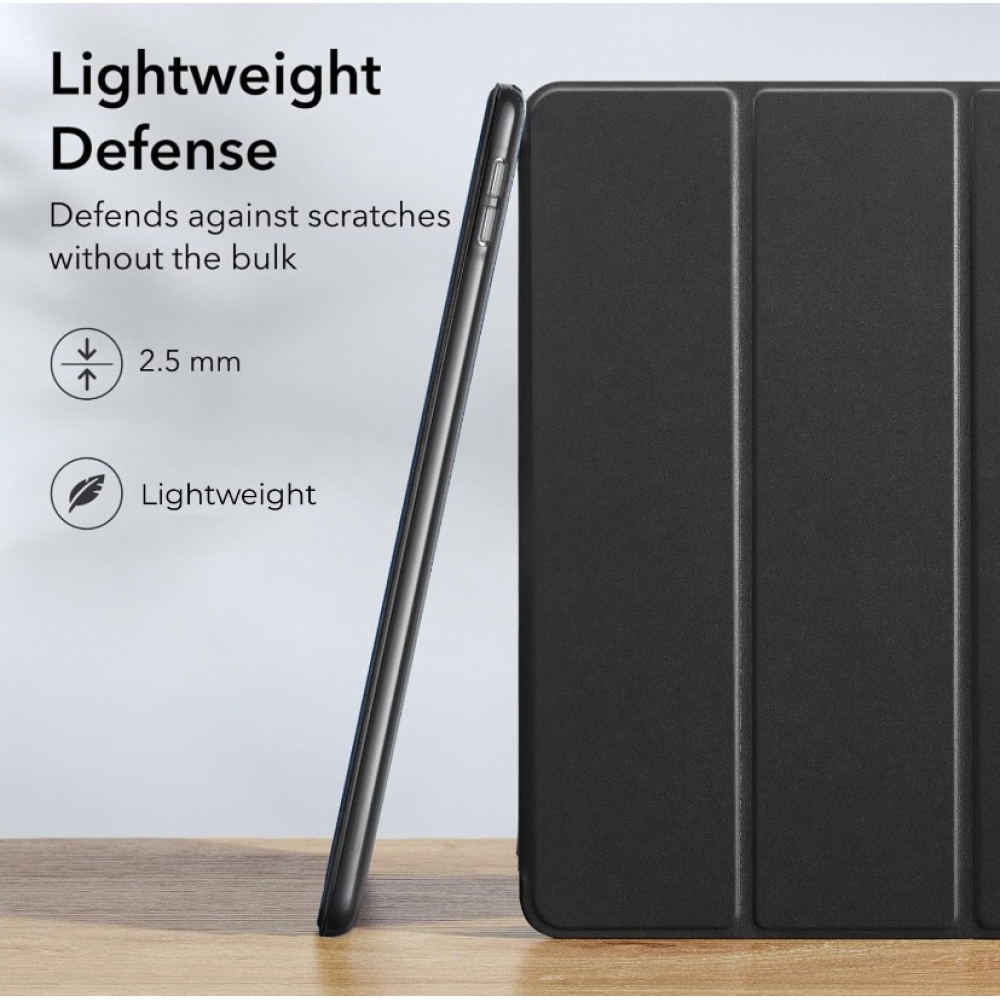 Swissten iPad Air (2020)/Air (2022) állítható záródású tok - Fekete
