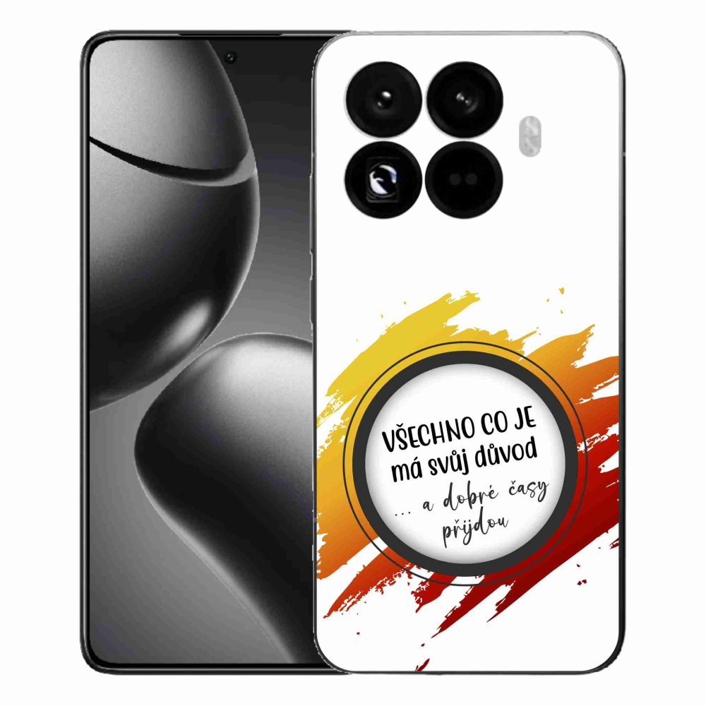 Gél borítás mmCase a Xiaomi 15T Pro számára - idézem 3 fehér háttér