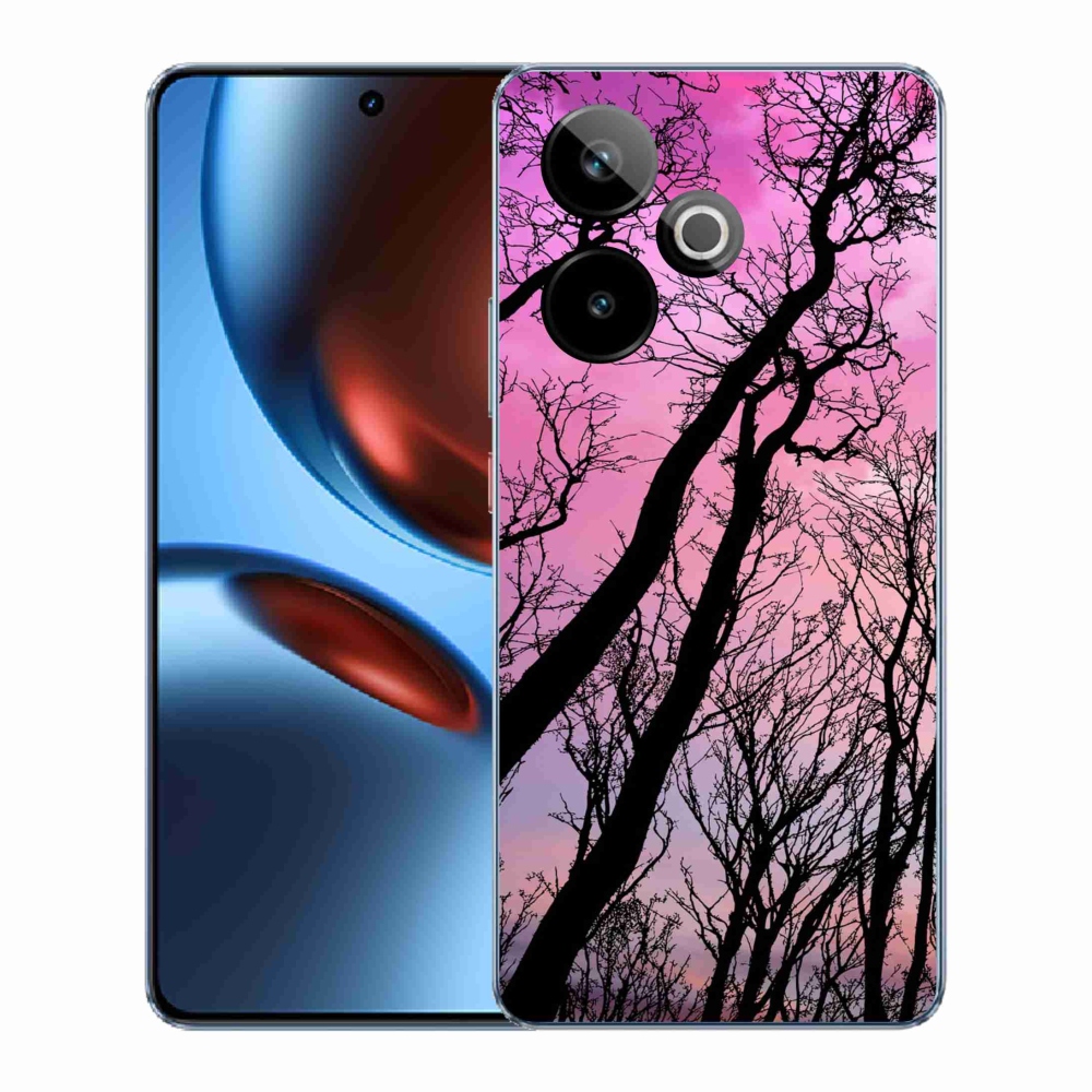 Gél borítás mmCase a Realme GT 7 5G/GT 7T 5G számára - kidőlt fák