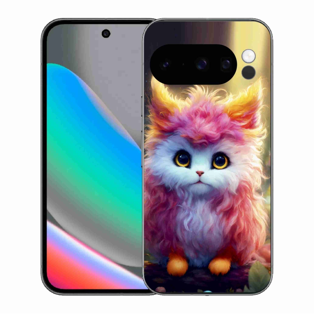 Gél borítás mmCase a Google Pixel 10 Pro számára - aranyos cica 5