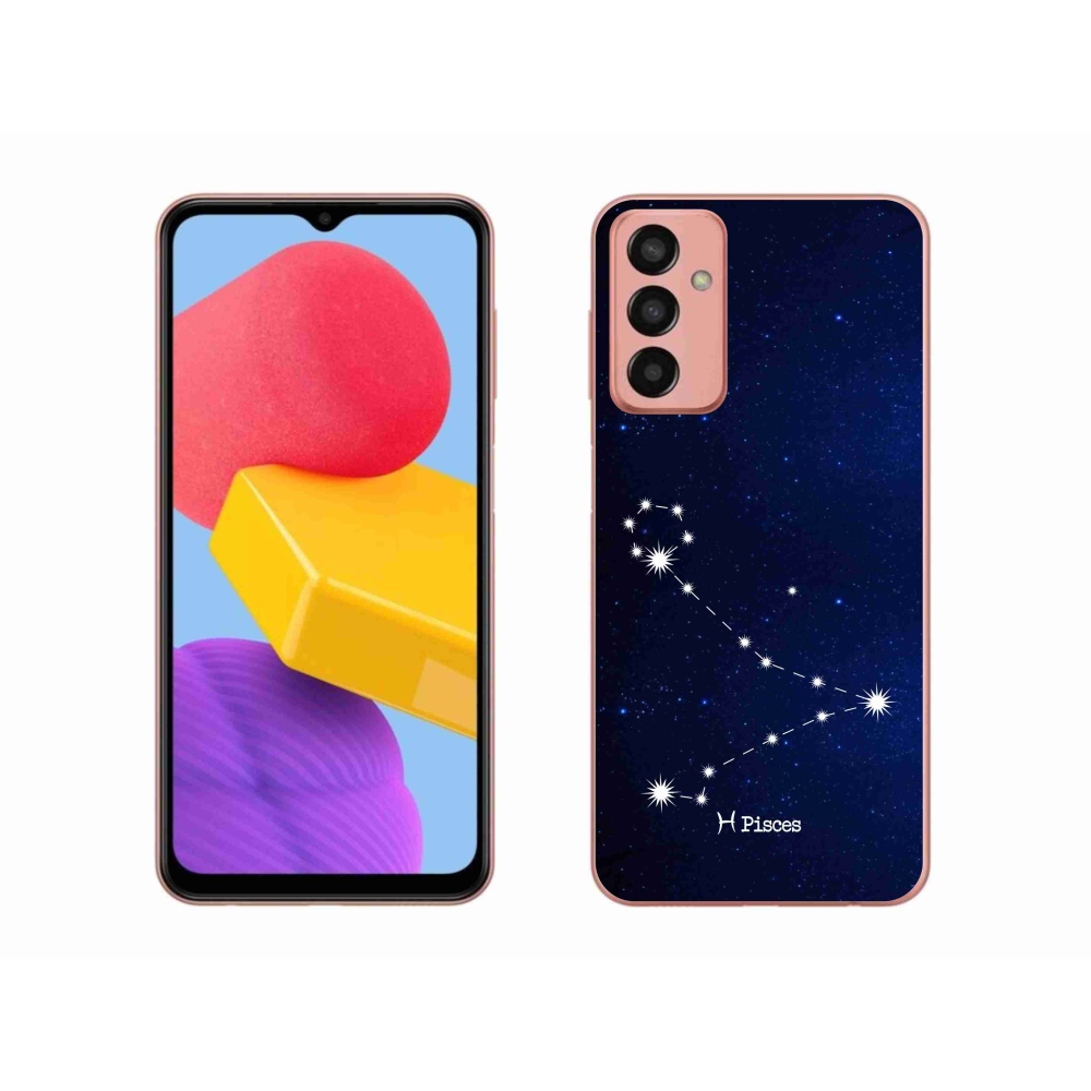 Gél borító mmCase Samsung Galaxy M13 készülékhez - csillagkép Halak