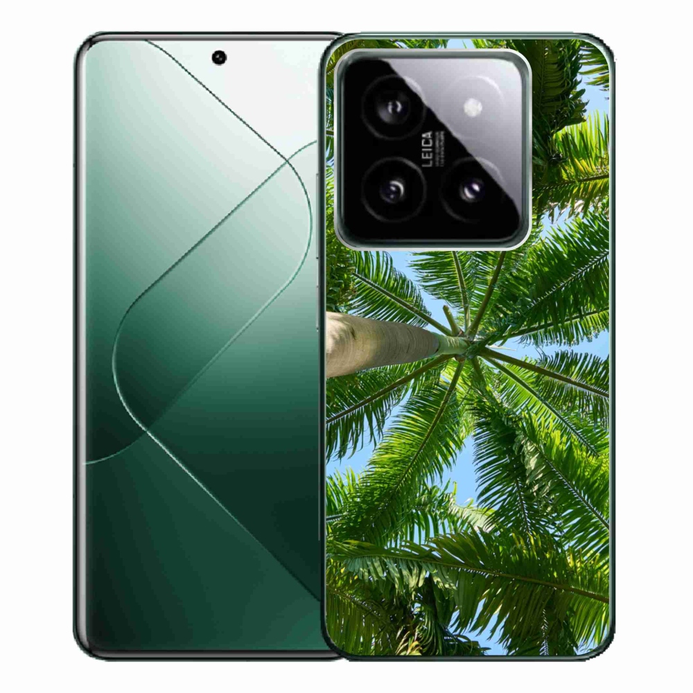 Gél borítás mmCase a Xiaomi 14 Pro számára - pálmafa