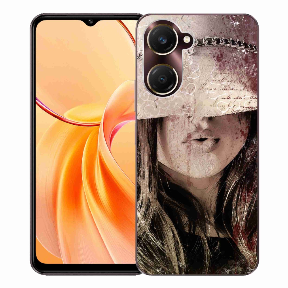 Gél borítás mmCase a Vivo Y28s 5G-n - lány