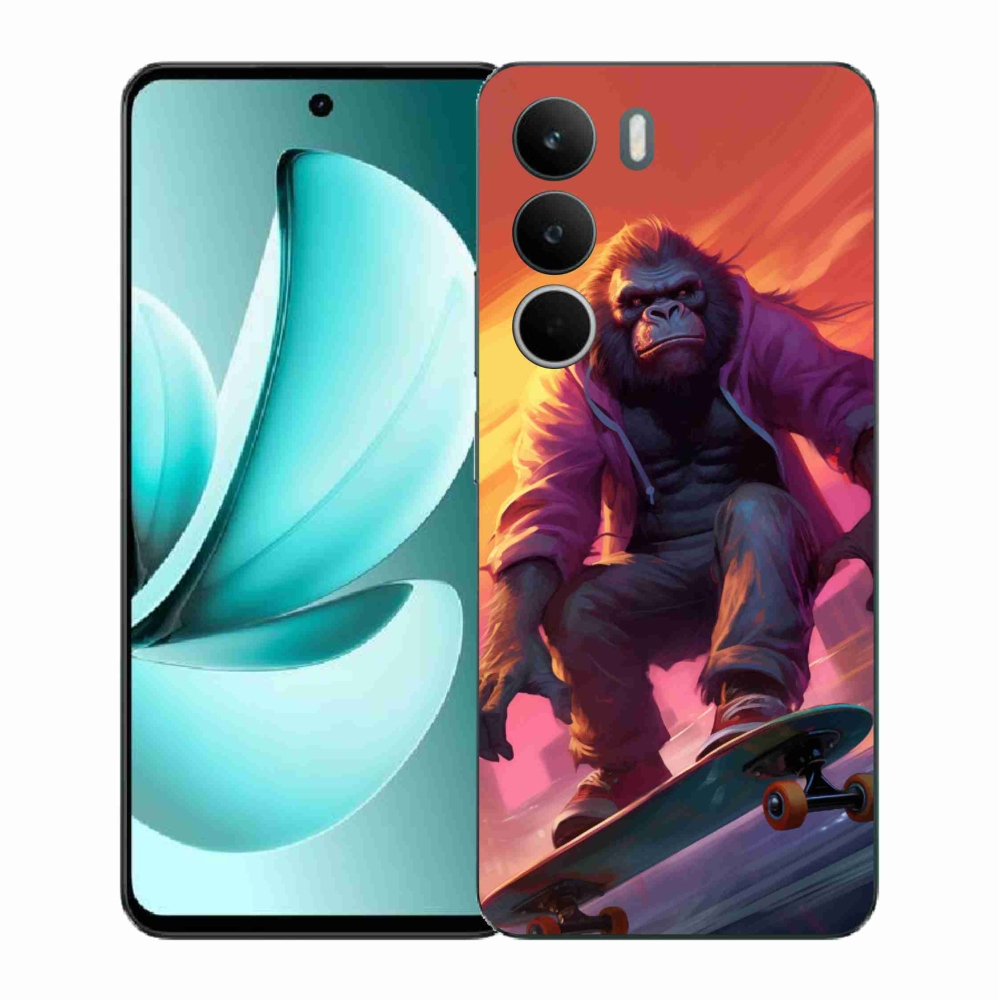 Gél borítás mmCase a Realme C71-hez - gorilla gördeszkán
