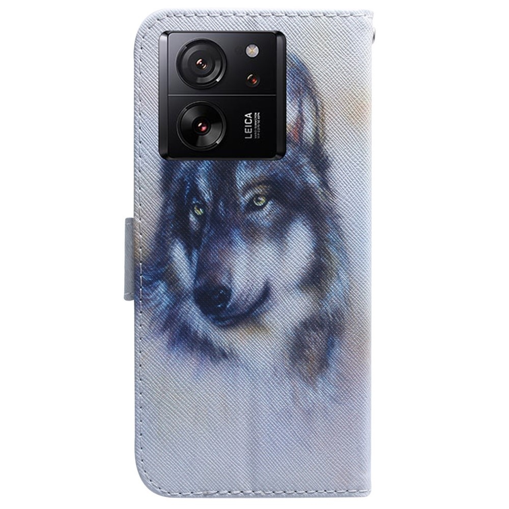 Printy könyvtáska Xiaomi 13T/13T Pro - farkas