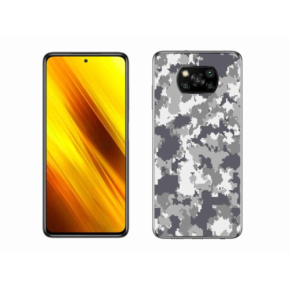 Gél borítás mmCase a Xiaomi Poco X3 Pro számára - terepszínű minta 2