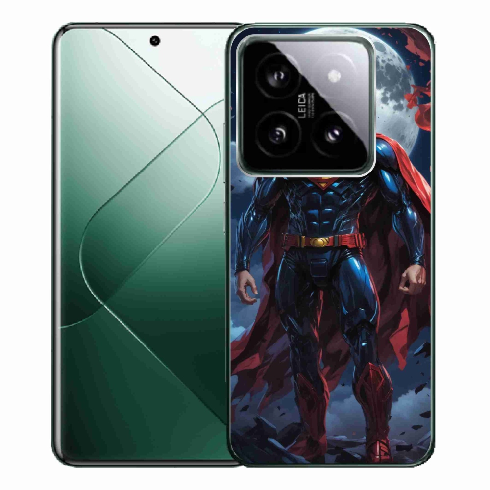 Gél borítás mmCase a Xiaomi 14 Pro számára - superman