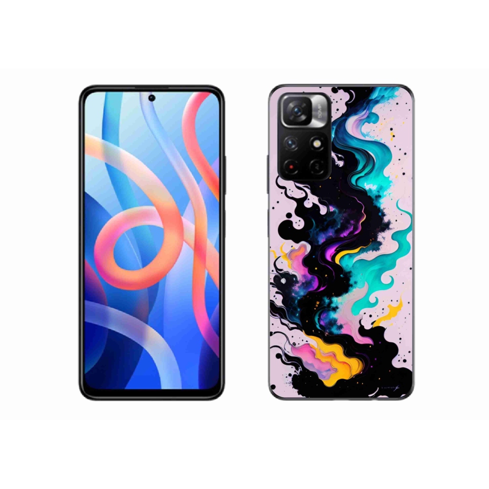 Gél borító mmCase a Xiaomi Redmi Note 11S 5G számára - absztrakt motívum 4
