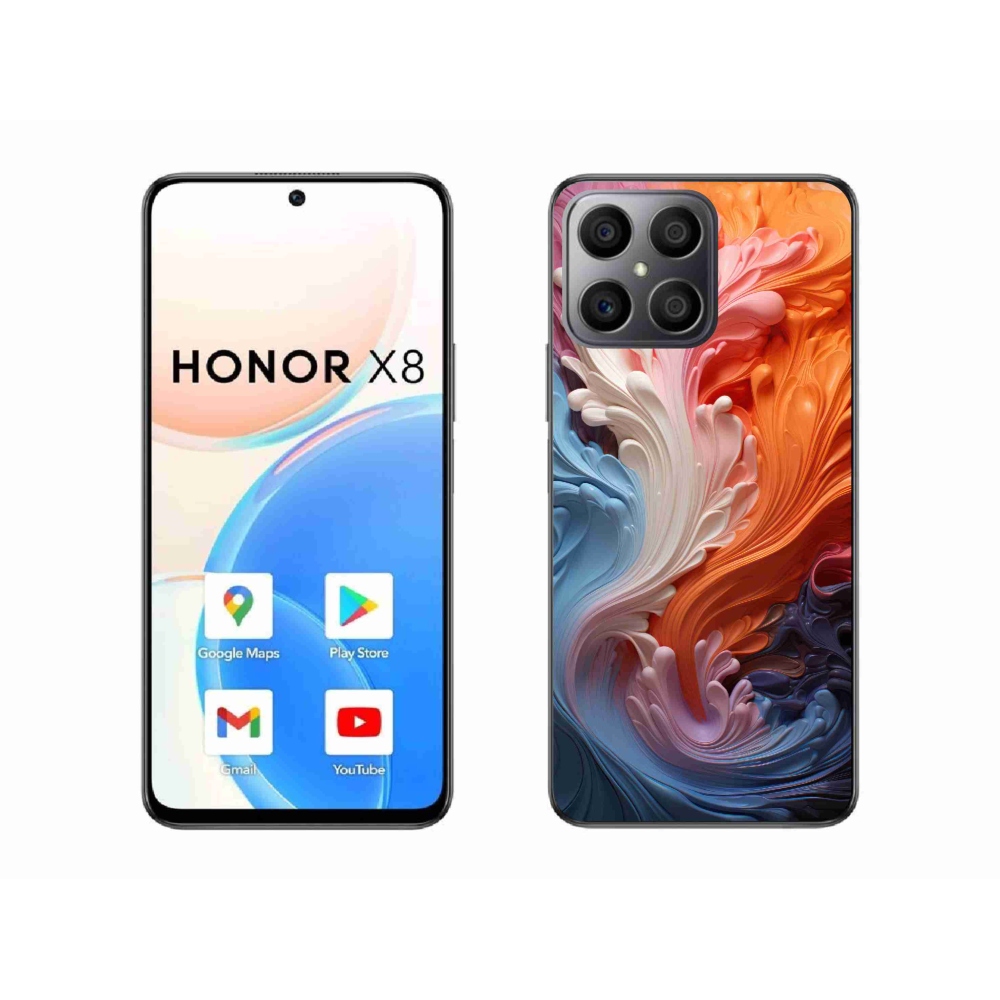 Gél borítás mmCase a Honor X8-hoz - absztrakt motívum 8