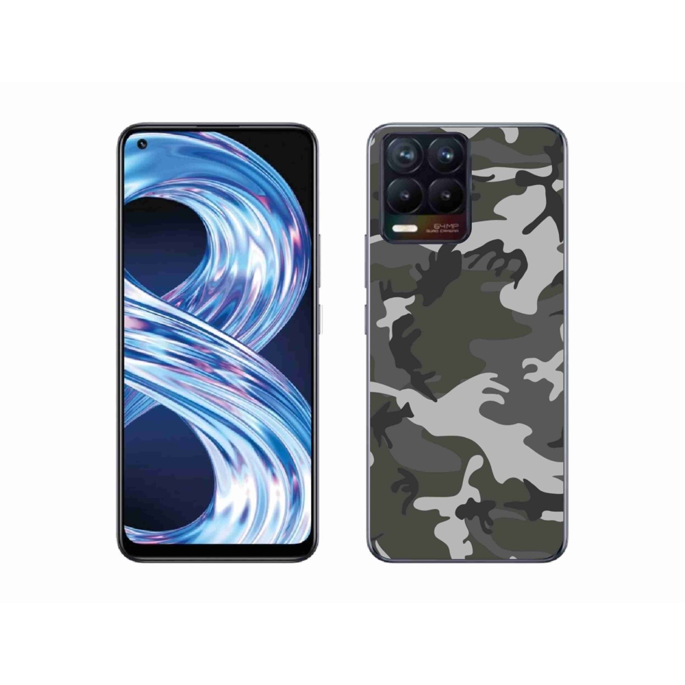 Zselés borítás mmCase a Realme 8 Pro-hoz - álcázó mintázat