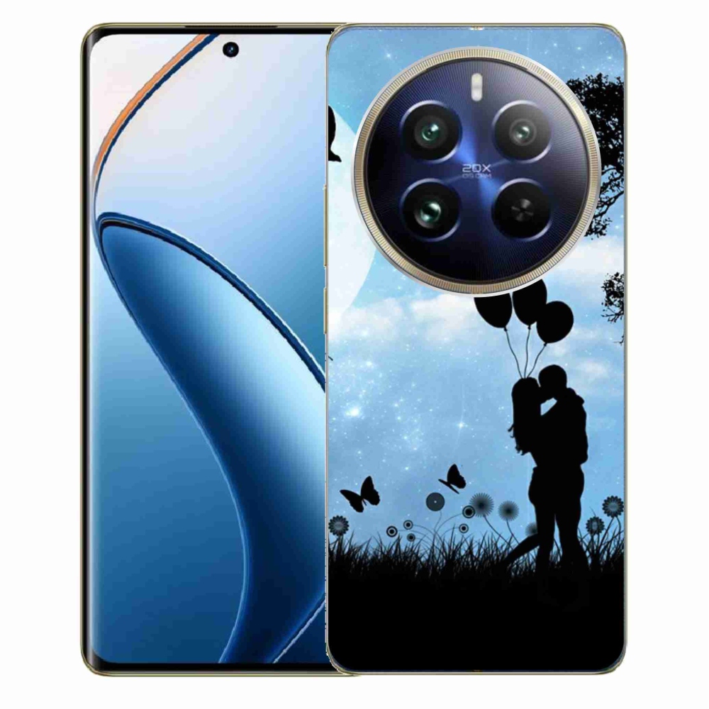 Gél tok mmCase a Realme 12 Pro 5G/12 Pro+ 5G számára - szerelmespár