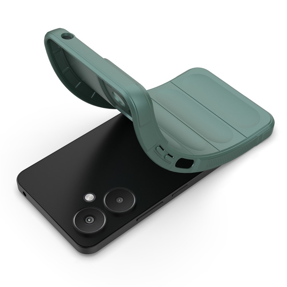Rugg tartós zselés tok Xiaomi Redmi 13C 5G - zöld
