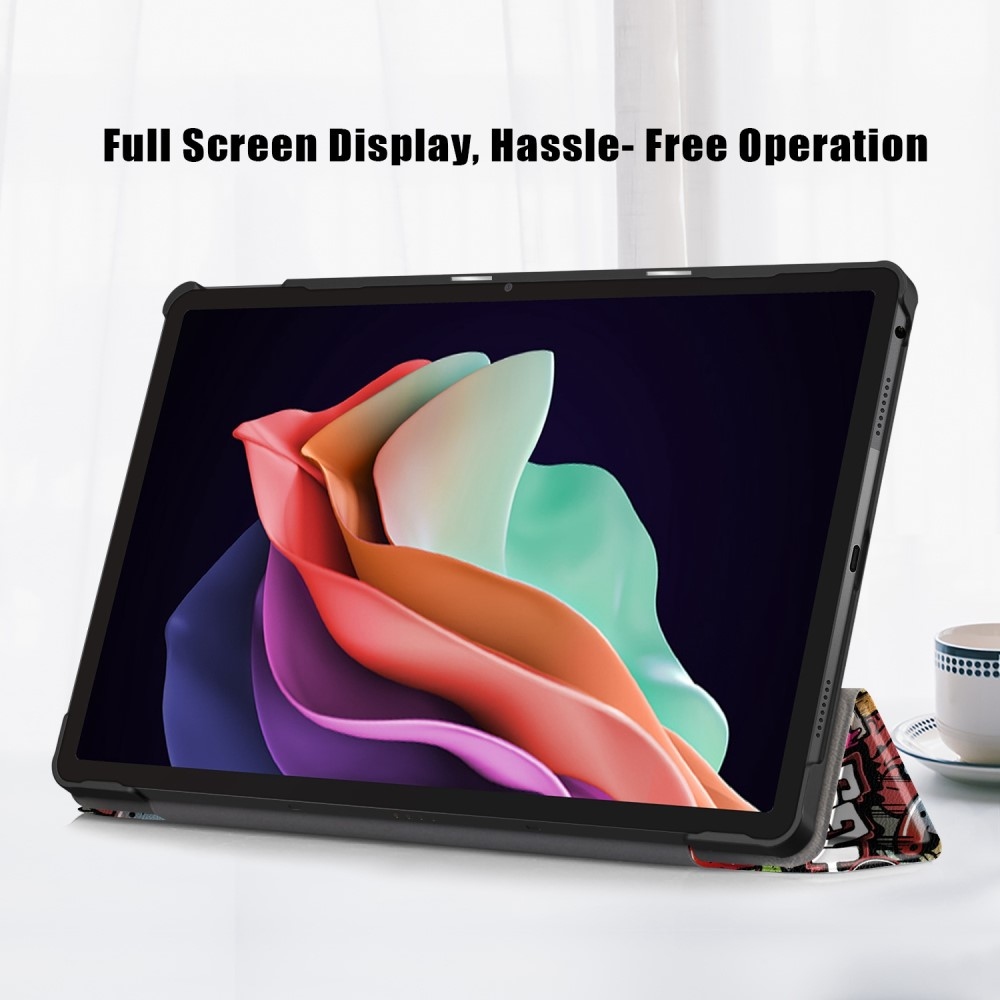 Patte intelligens záró tok Lenovo Tab P11 (2. Gen) - graffiti