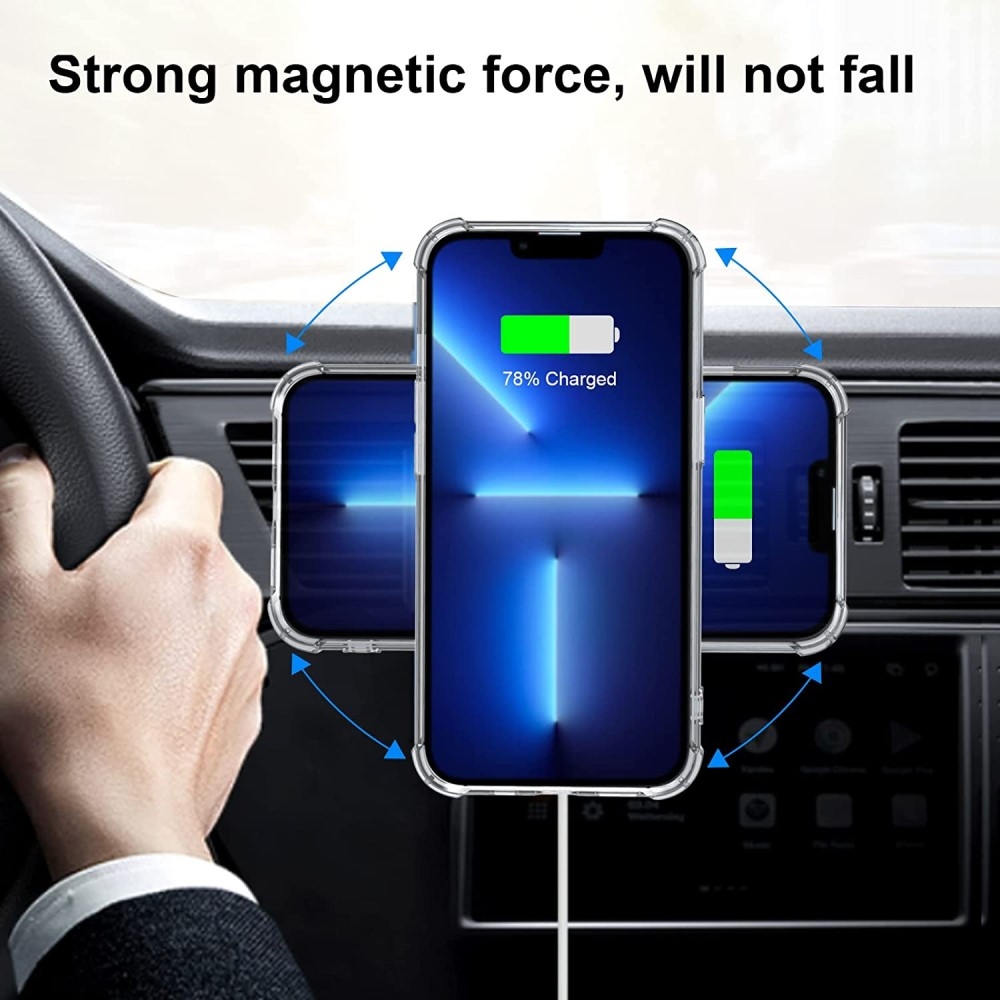 Gyűrűs öntapadós mágneses gyűrű MagSafe-hoz - sötétkék