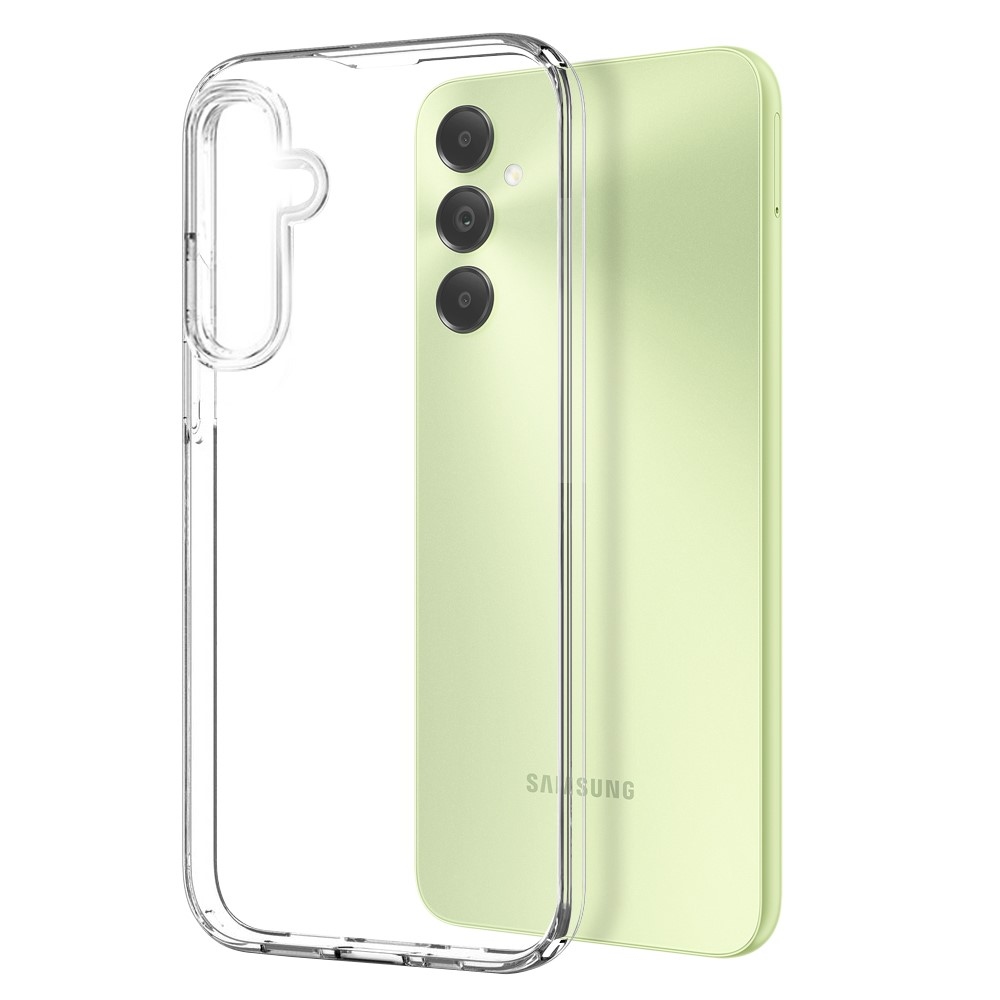 NORTHJO átlátszó zselés tok + edzett üveg Samsung Galaxy A05s - átlátszó