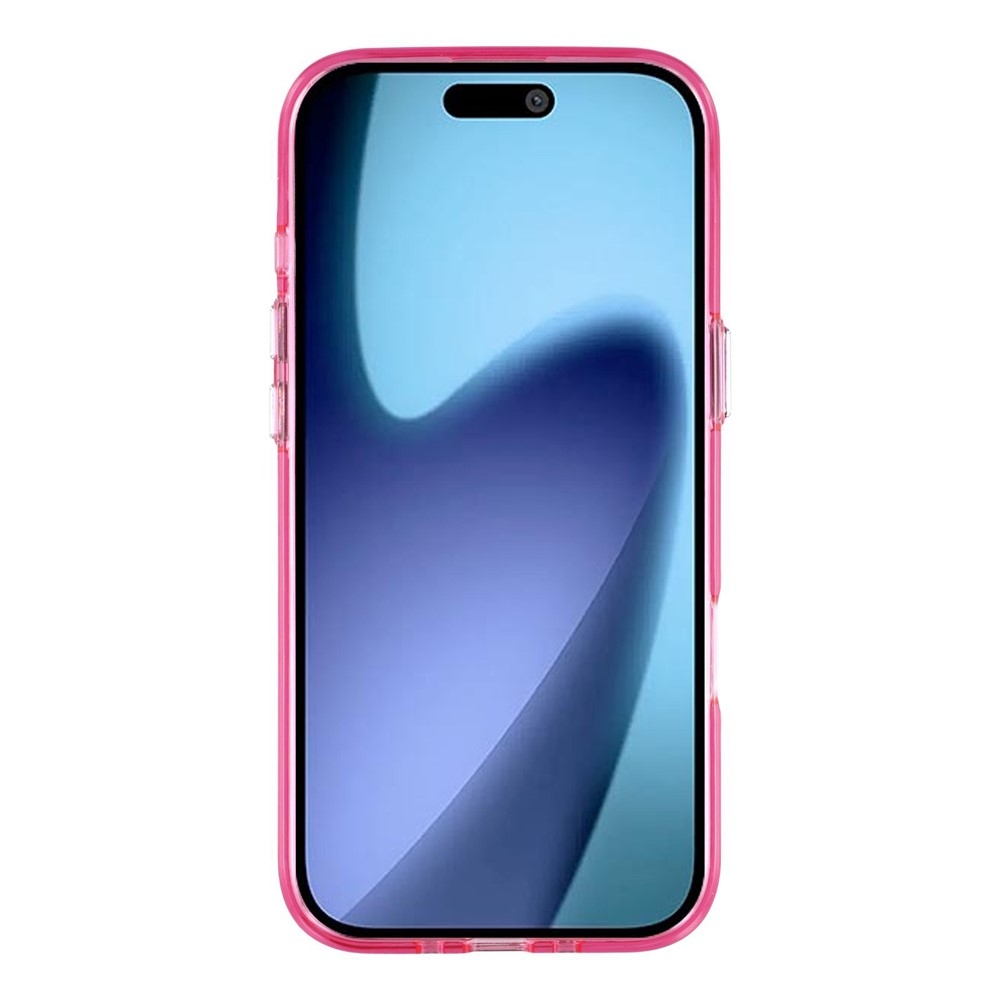 Gél tok fix hátlappal iPhone 17 Air készülékhez - rózsaszín