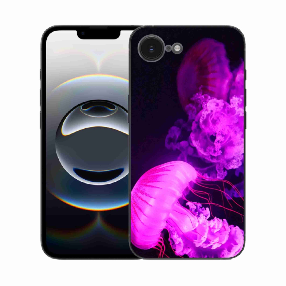 Zselés borítás mmCase iPhone 16e készülékhez - medúza 1