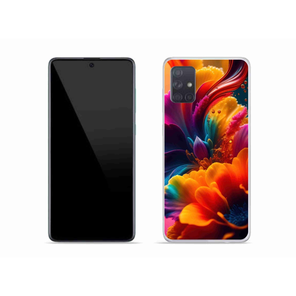 Zselés borítás mmCase Samsung Galaxy A51 - absztrakt motívum 2