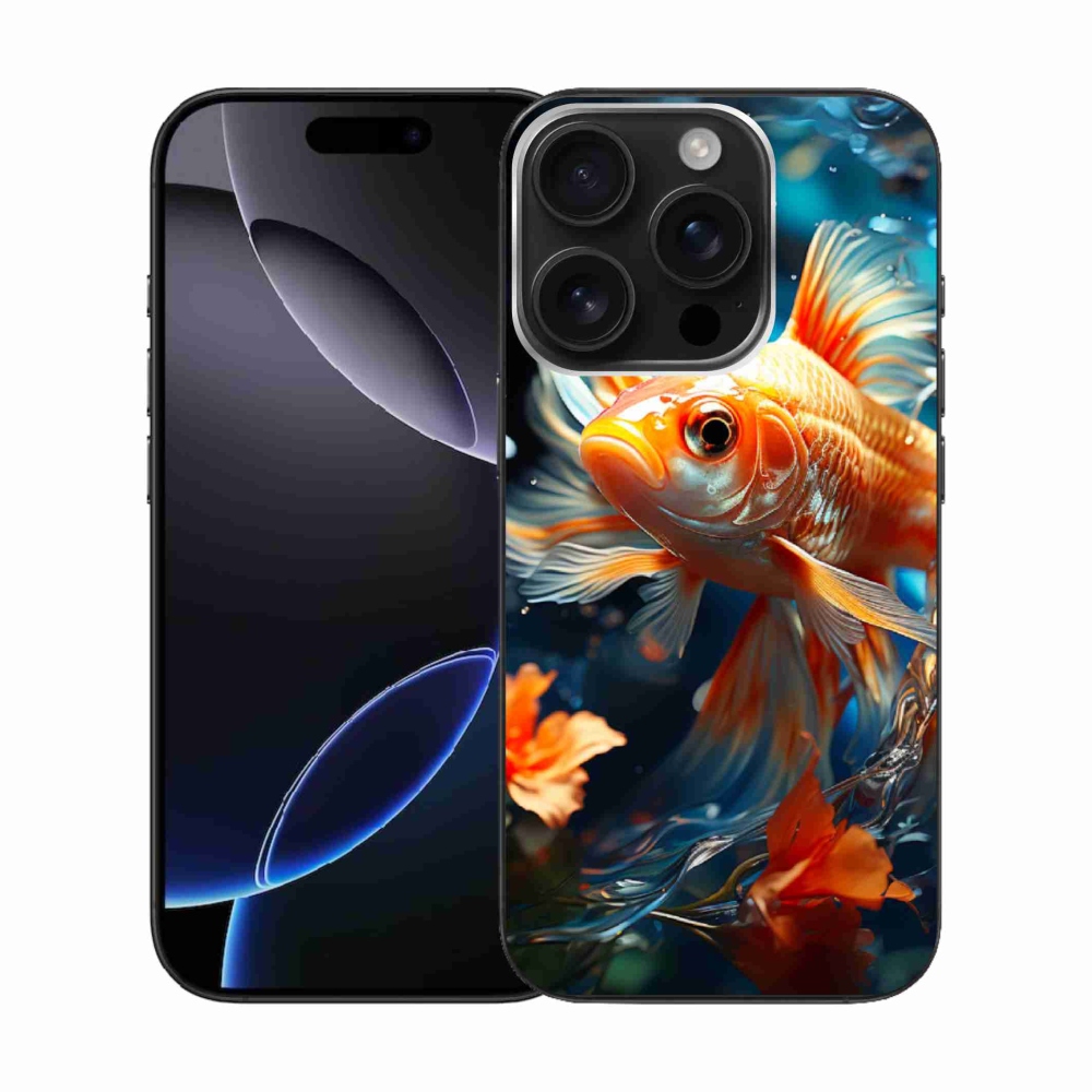 Zselés borítás mmCase iPhone 16 Pro készülékhez - hal