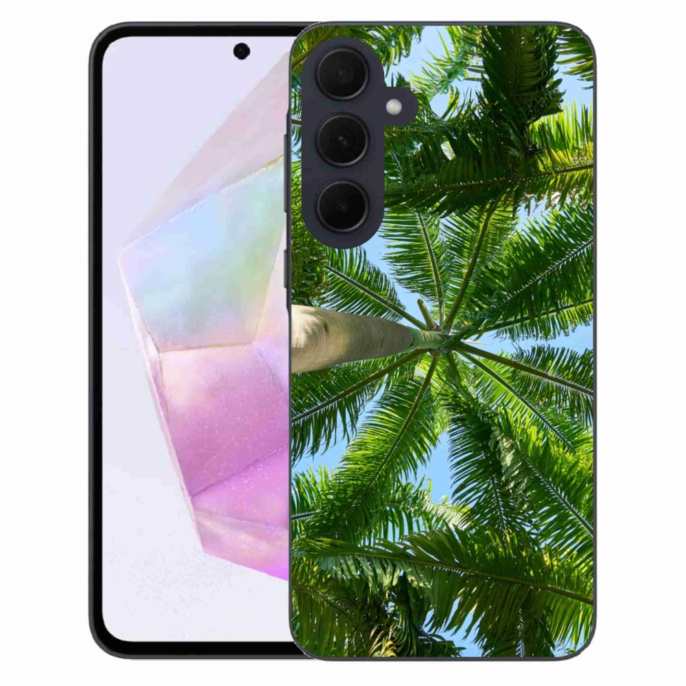 Zselés borítás mmCase Samsung Galaxy A35 5G - pálmafa