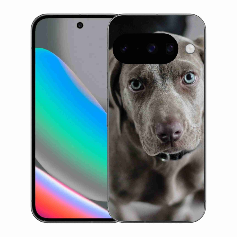 Zselés borítás mmCase a Google Pixel 10 készülékhez - Weimaraner