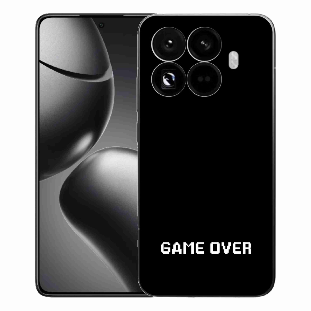 Gél borítás mmCase a Xiaomi 15T Pro számára - játék fekete háttérrel