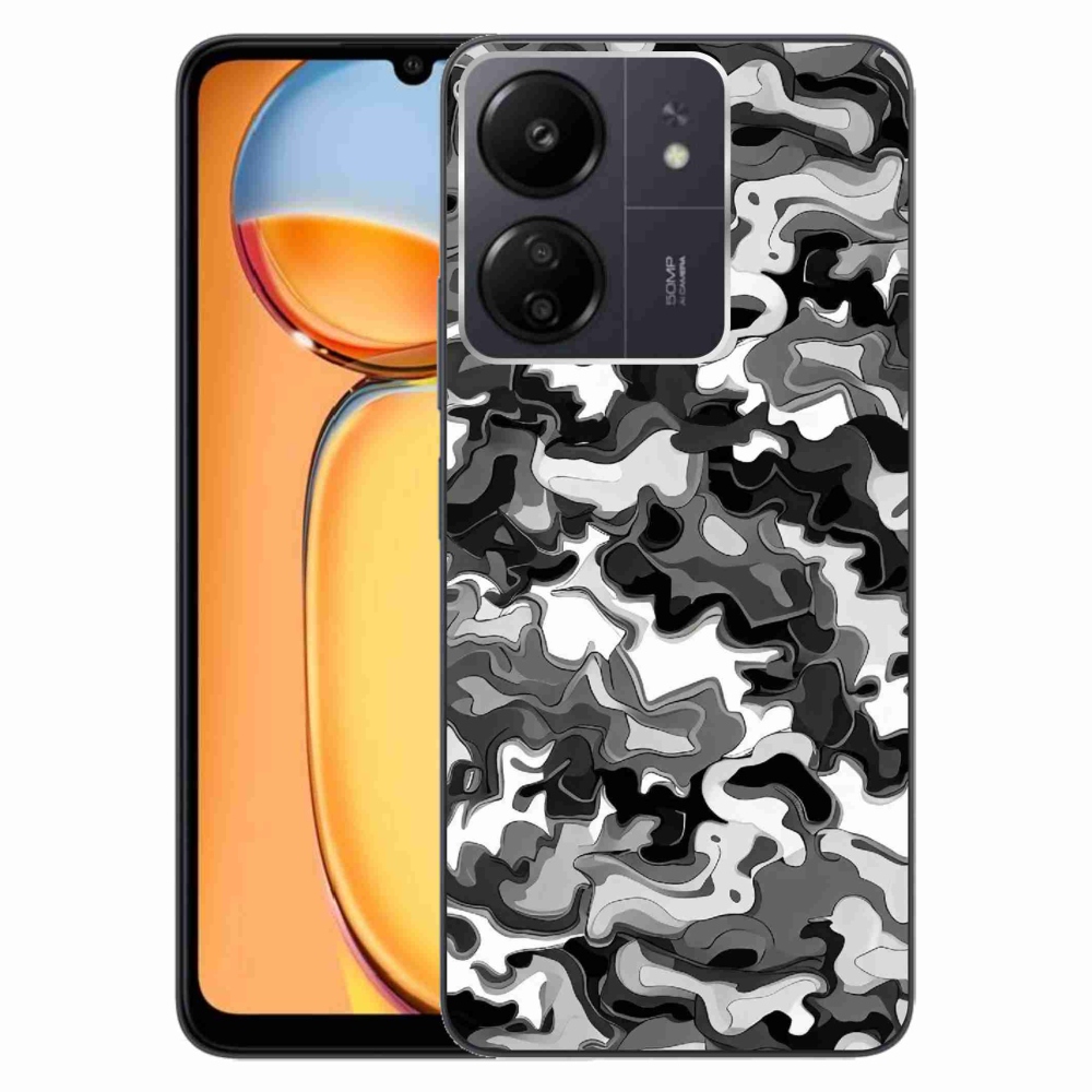 Gél borítás mmCase a Xiaomi Poco C65/Redmi 13C-hez - terepszínű minta 3