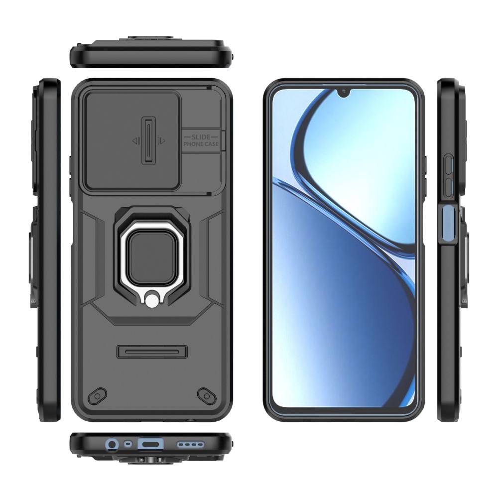 Lencseálló borítás a Realme C61/C63 készülékhez - fekete
