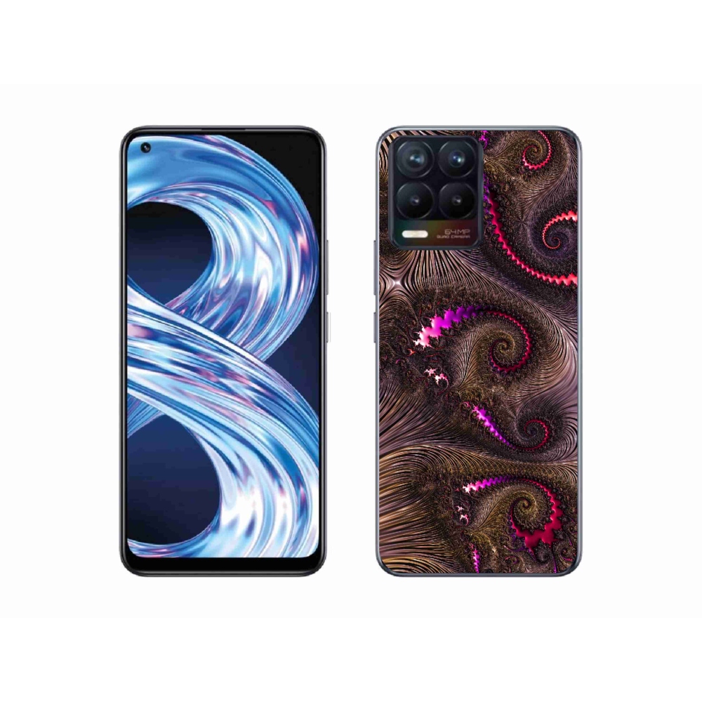 Gél borítás mmCase a Realme 8 Pro számára - absztrakt motívum 24