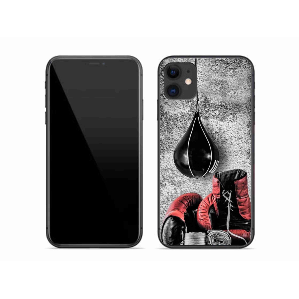 Zselés borítás mmCase iPhone 11 készülékhez - bokszzsák és kesztyűk