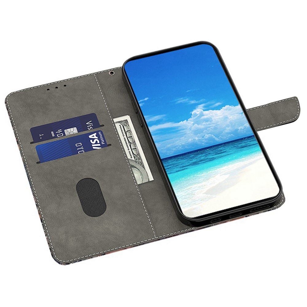 Határozottan könyves tok Samsung Galaxy A17 5G/A26 5G - színes virágok