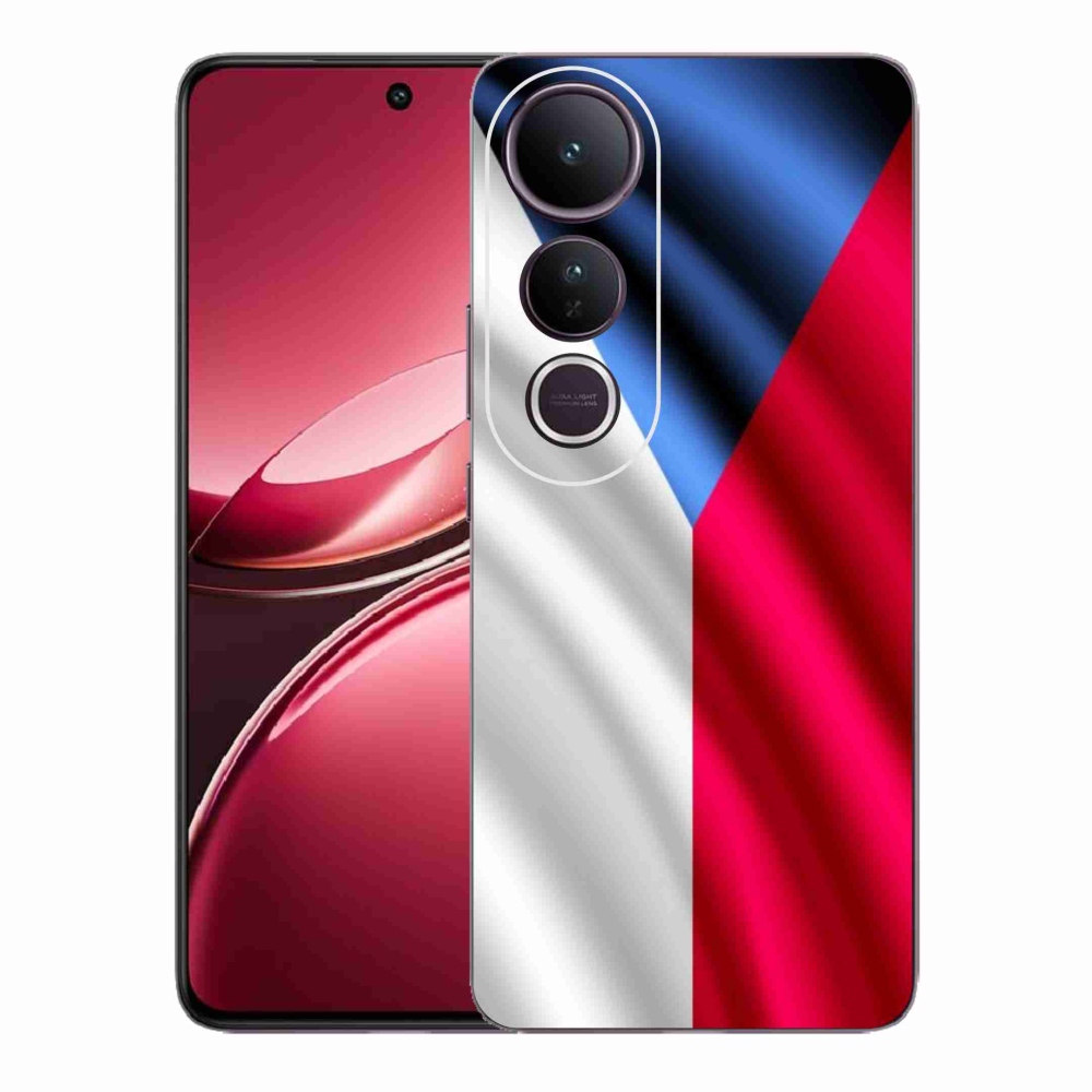 Gél borítás mmCase a Vivo V50 Lite 4G/5G - cseh zászlóra