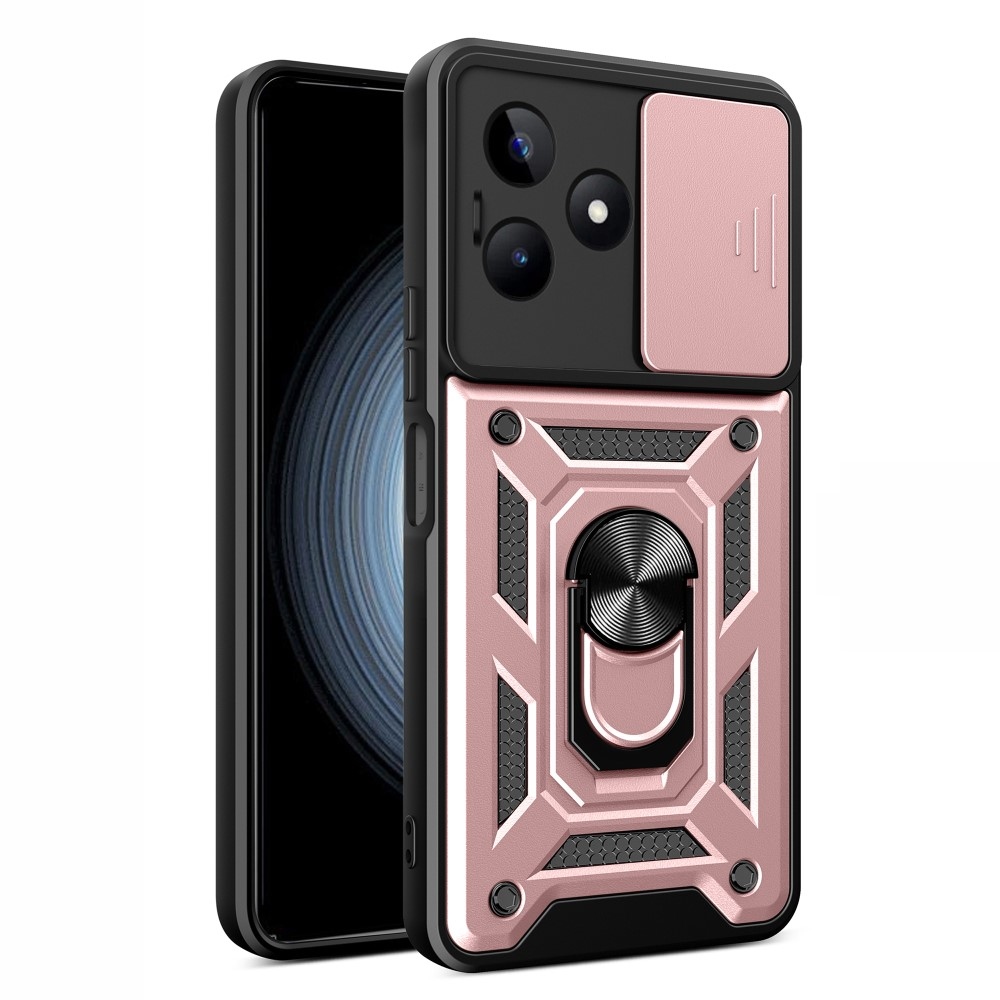 Csúszásálló borítás a Realme C51/C53 készülékhez - rózsaarany