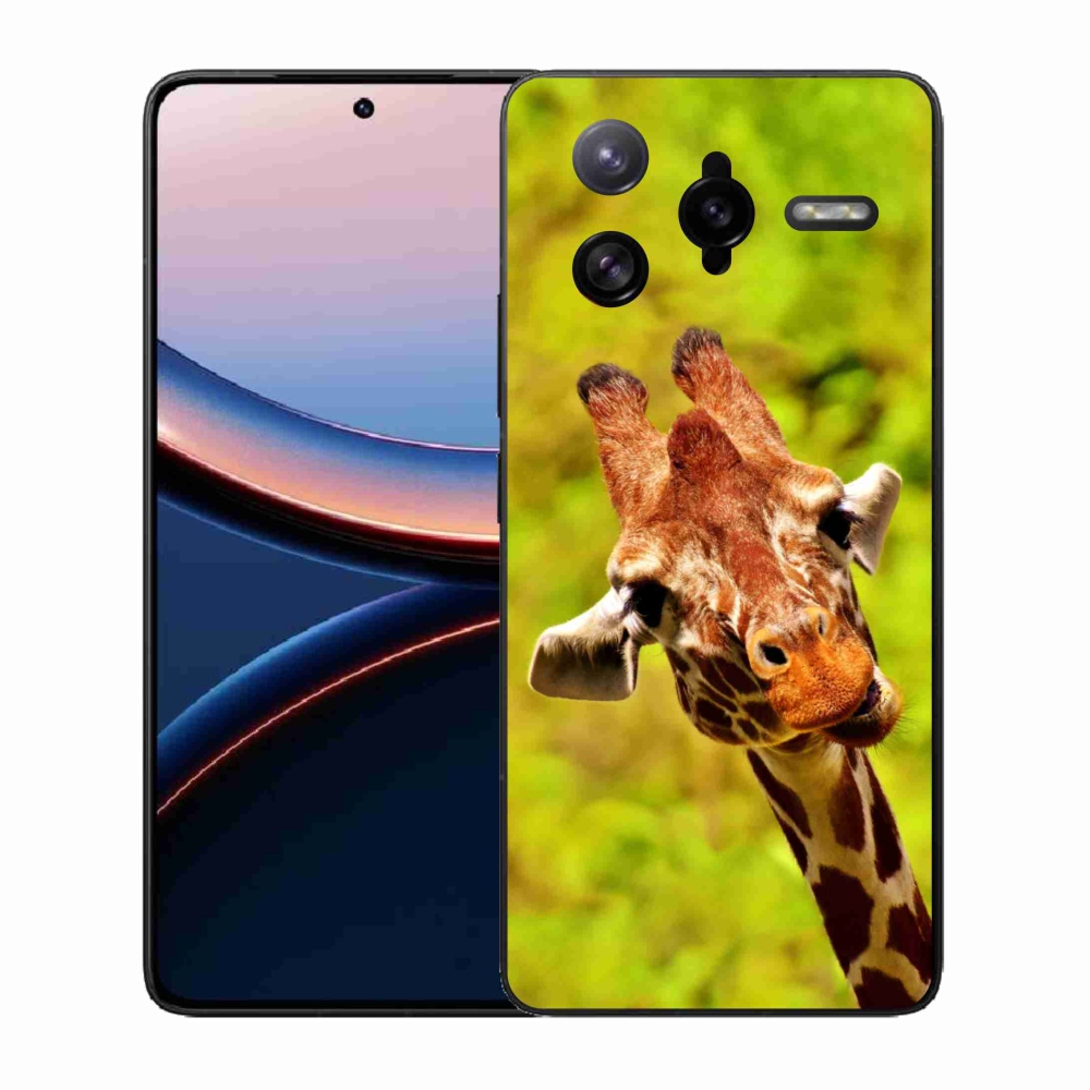 Gél borítás mmCase a Xiaomi Poco F7 Ultra számára - zsiráf