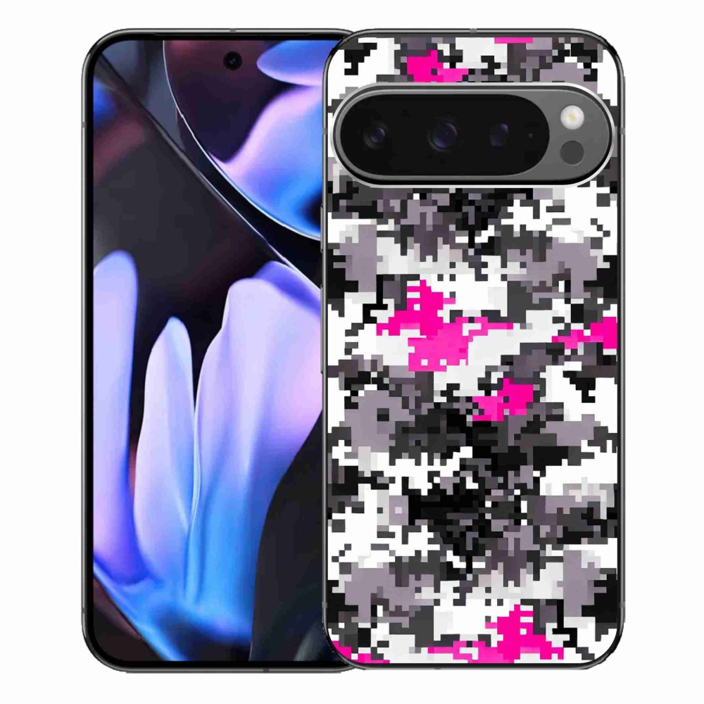 Zselés borítás mmCase a Google Pixel 9 Pro XL-hez - terepszínű minta 4