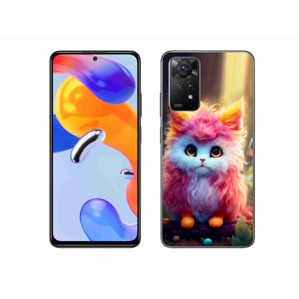 Gél borítás mmCase a Xiaomi Redmi Note 11 Pro 4G/5G számára - aranyos cica 5