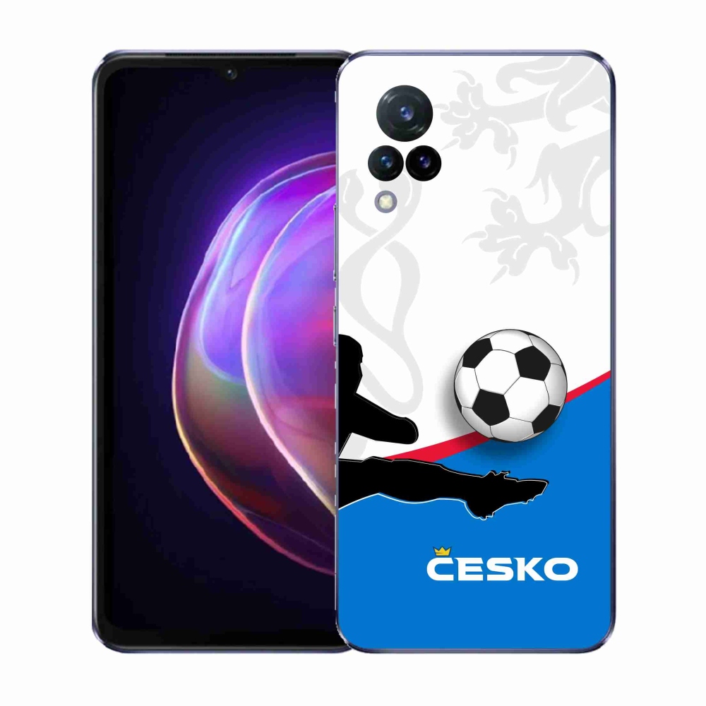 Gél borítás mmCase a Vivo V21 4G/5G - futball Csehország 3