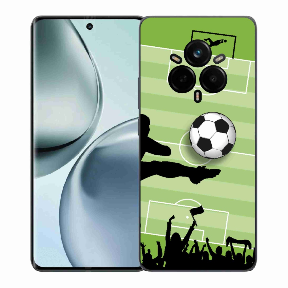 Gél borítás mmCase a Realme 14 Pro 5G számára - futball 3
