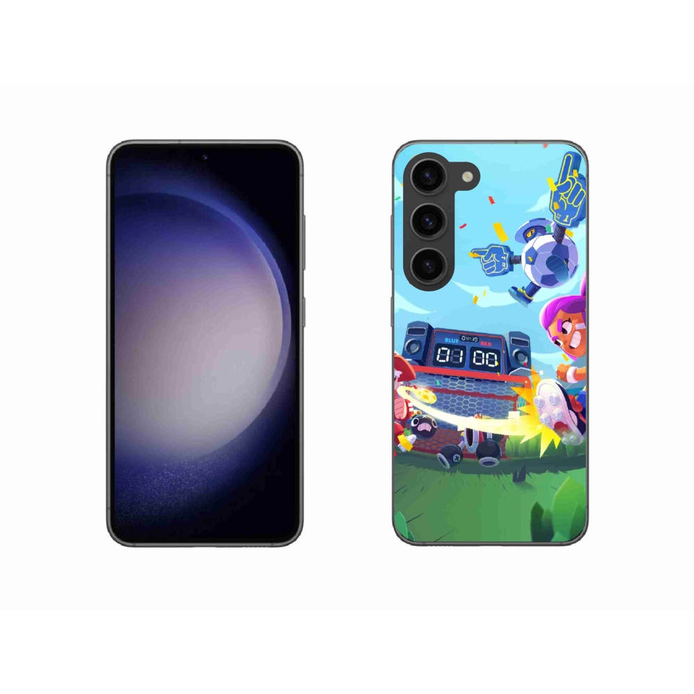 Gél borítás mmCase Samsung Galaxy S23 5G - verekedés csillagok 1